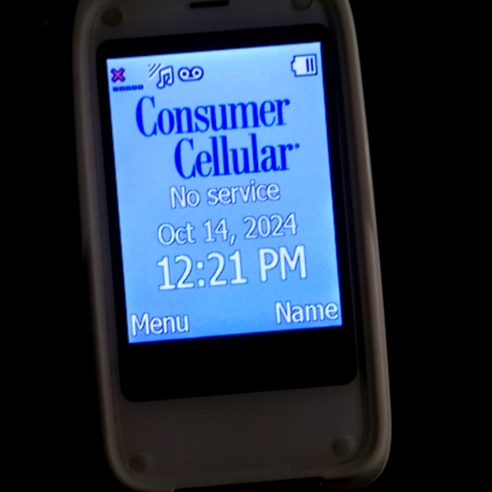 Doro FLIP PHONE - Consumer Cellular Excellent working condition